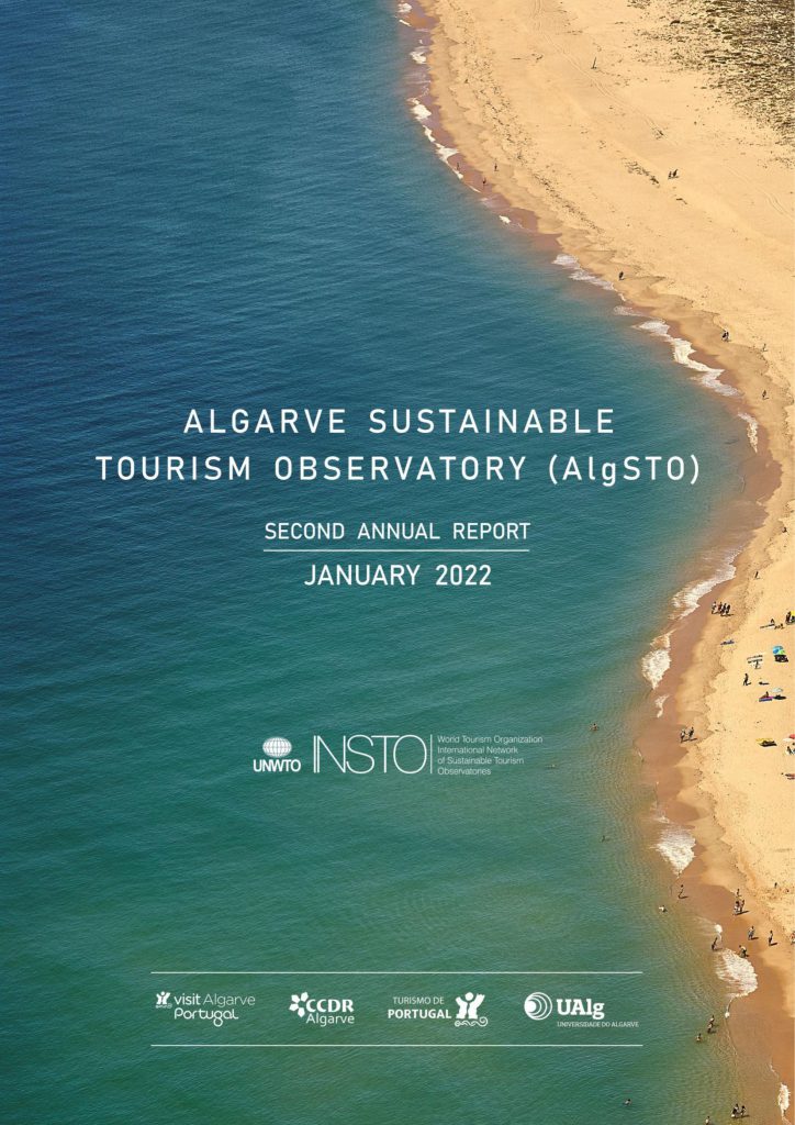 Algarve Sustainable Tourism Observatory's Second Annual Report Cover